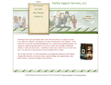 Tablet Screenshot of familysupportservicesllc.com